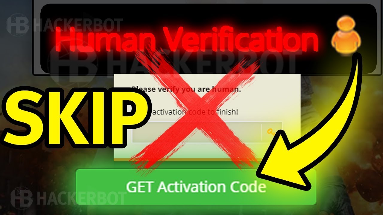 how to bypass human verification on generators